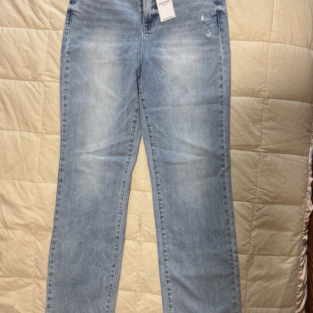 NWT - Judy Blue LT Wash Dad Jean Size 9/29